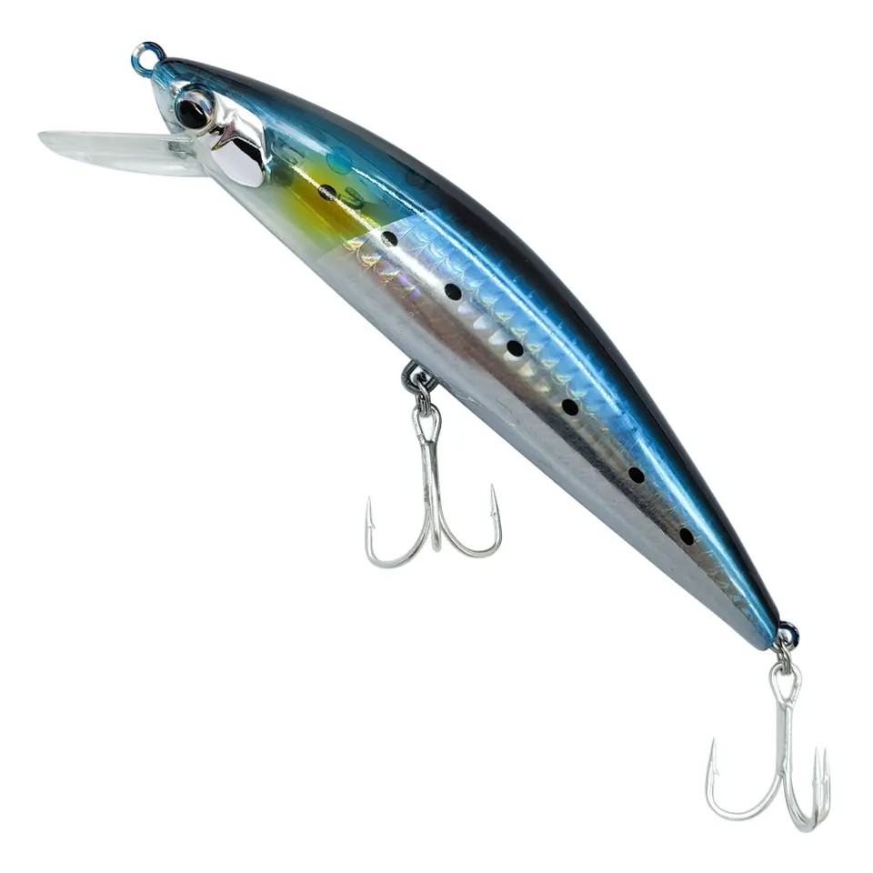 120mm 38g Sinking Minnow Bait Saltwater Fishing Lures for Sea Bass High Quality Fishing Tackle