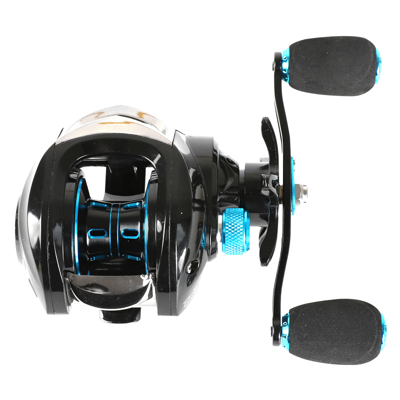 7.2:1 High Speed Baitcasting Reel 222g 8+1BB Super Long Casting Fishing 8KG Max Drag Carp Fishing Tackle Doble Spool