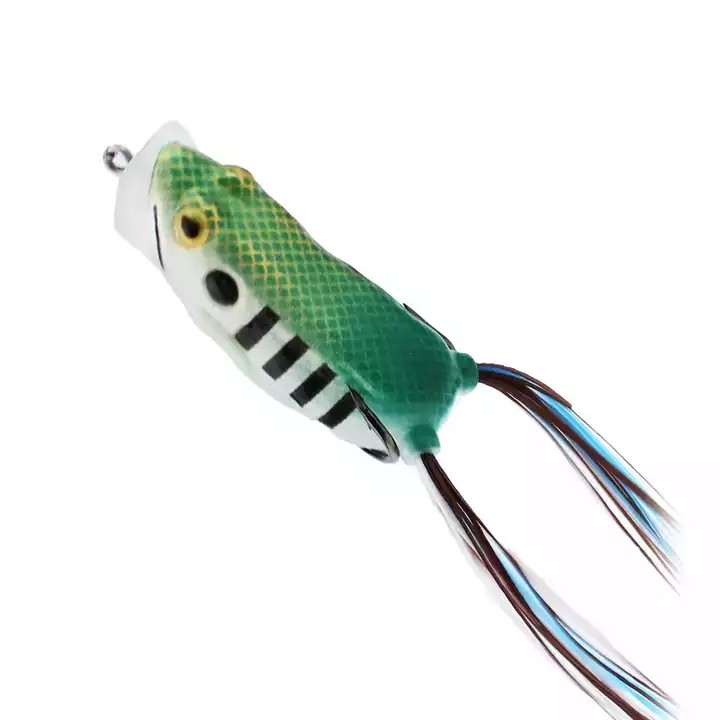 Top water fishing frog lure 7cm 18g hit the water simulation fishing lures frog extremely strong bait frog for pike bass