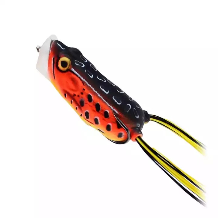 Top water fishing frog lure 7cm 18g hit the water simulation fishing lures frog extremely strong bait frog for pike bass