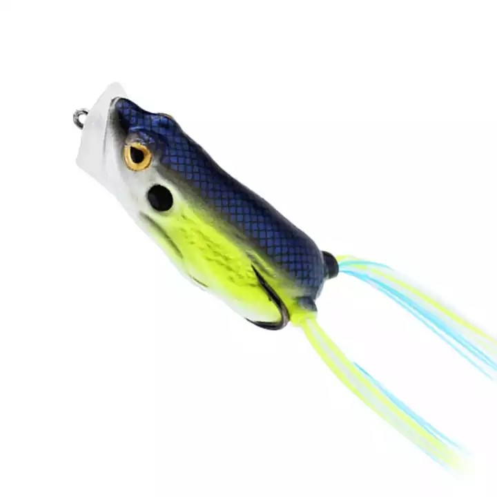 Top water fishing frog lure 7cm 18g hit the water simulation fishing lures frog extremely strong bait frog for pike bass