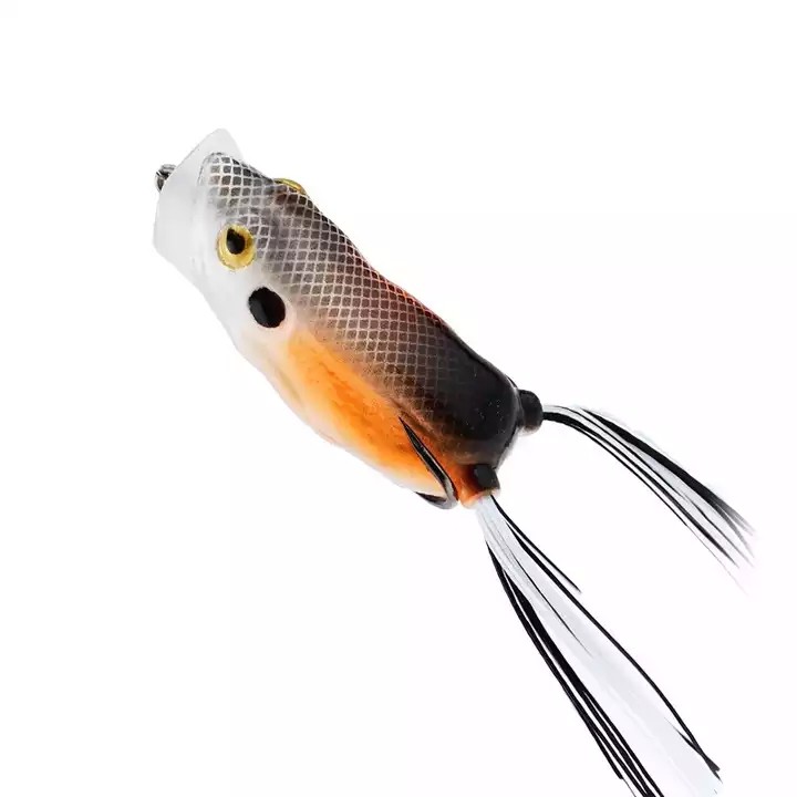 Top water fishing frog lure 7cm 18g hit the water simulation fishing lures frog extremely strong bait frog for pike bass