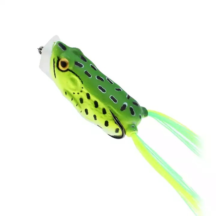 Top water fishing frog lure 7cm 18g hit the water simulation fishing lures frog extremely strong bait frog for pike bass