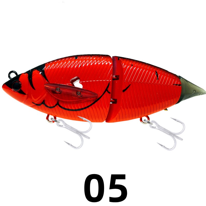 NEW 2 Joint Swimbait 120mm 40g Wobbler Floating Fishing Lure Big Bait for Pike Bass Fishing