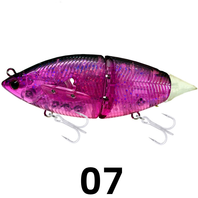 NEW 2 Joint Swimbait 120mm 40g Wobbler Floating Fishing Lure Big Bait for Pike Bass Fishing