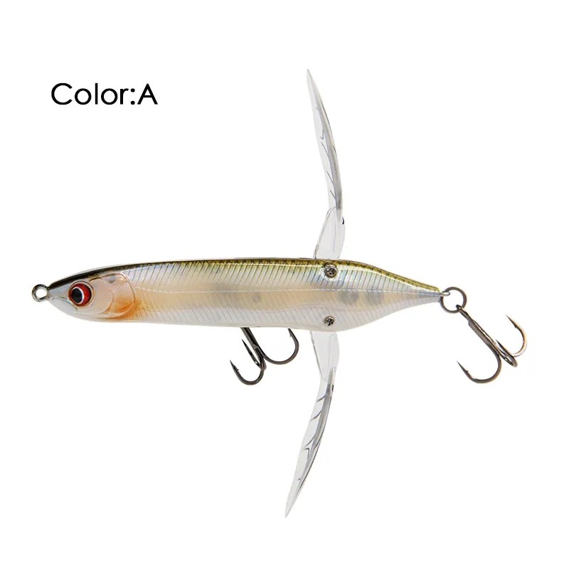 Fishing Lures Top Water Floating Wobbler Popper 80mm 6.6g Hard Bait Dragonfly Subbait Insect Tackle Freshwater Bass Trout