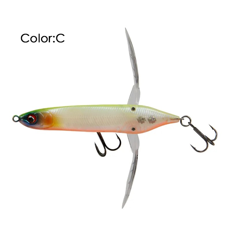 Fishing Lures Top Water Floating Wobbler Popper 80mm 6.6g Hard Bait Dragonfly Subbait Insect Tackle Freshwater Bass Trout