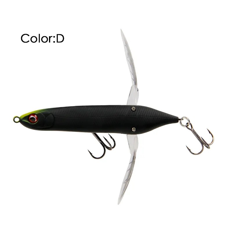 Fishing Lures Top Water Floating Wobbler Popper 80mm 6.6g Hard Bait Dragonfly Subbait Insect Tackle Freshwater Bass Trout