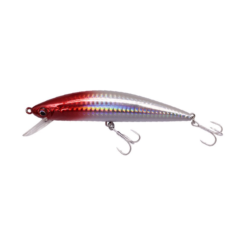  Minnow Sinking Fishing Lure Saltwater Hard Bait 120mm 37g Long Casting Artificial Swimbait Seabass lure