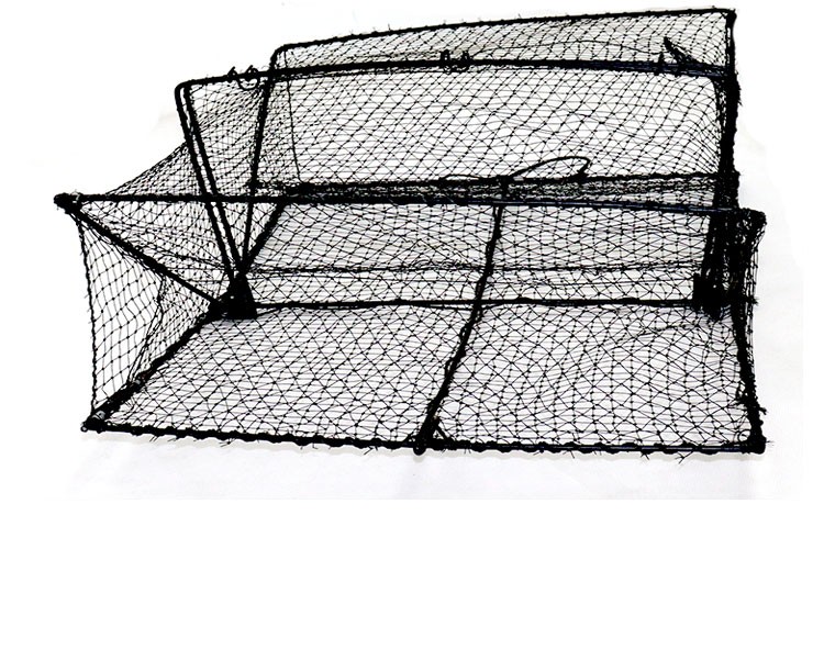 Foldable Rectangular Crab Cage For Sea Crab And Mud Crab