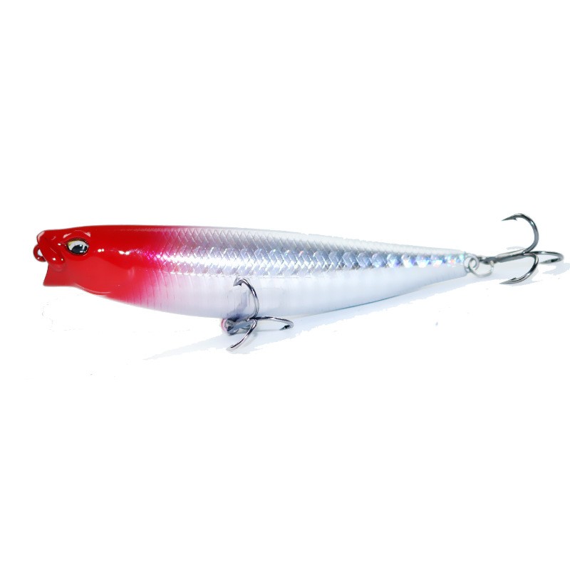 Long throw word dog scrabble surface system floating road subbait 5g10g wave crawl bait hard bait warped mouth popper hard bait