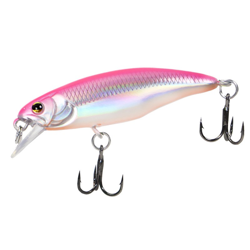 Mini submerged Minnow Baits 52mm4.5g full swimming layer bait Mandarin fish perch