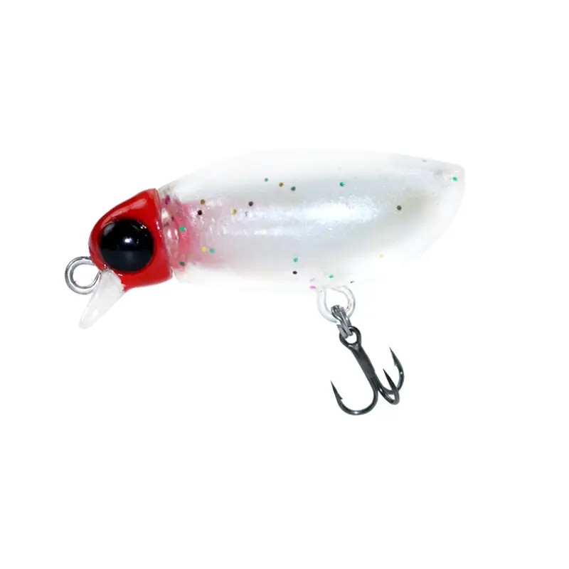 New 3D eyes insect soft bait mini minnow floating hard minnow lures wobbler insects lure