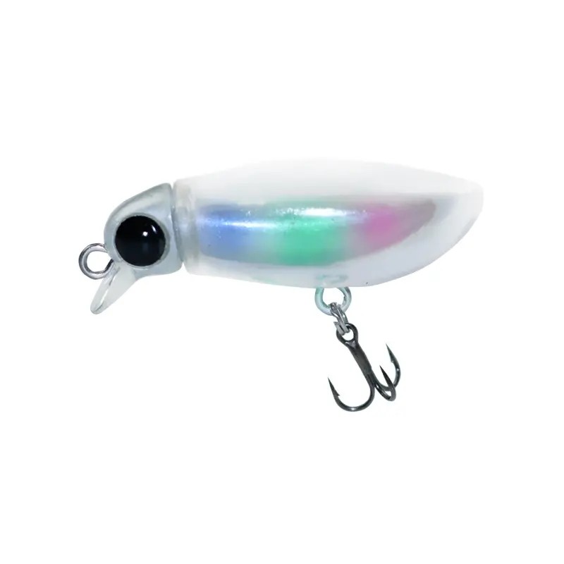 New 3D eyes insect soft bait mini minnow floating hard minnow lures wobbler insects lure