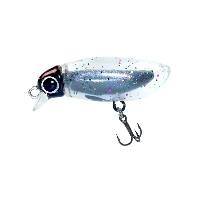 New 3D eyes insect soft bait mini minnow floating hard minnow lures wobbler insects lure