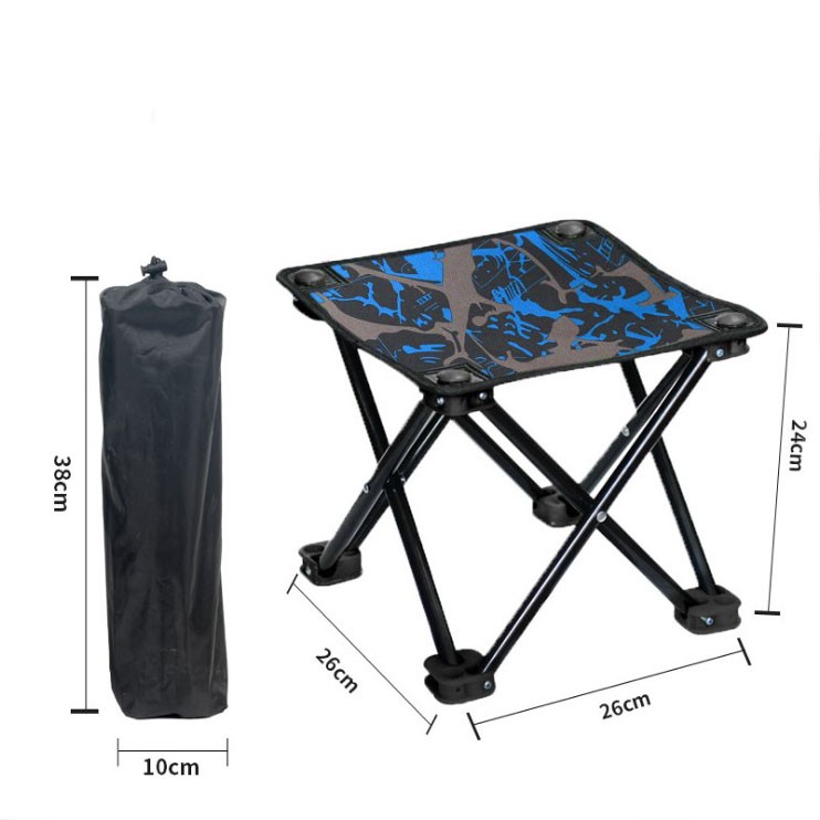 Outdoor Folding Chair Portable Ultra Light Fishing Folding Stool Beach Stool