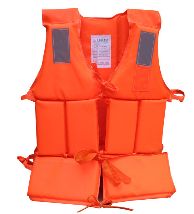 Hot Selling Durable Safety with Reflective Life Jacket Vest 55X40CM Adults Life Jackets Watersports Water Sports Life Saving OEM 