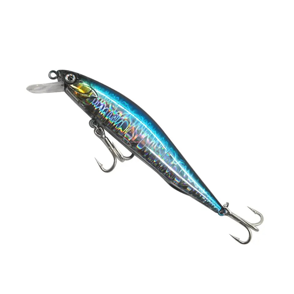 Sinking Minnow Fishing Lure 100mm 14g Quality Artificial Plastic Hard Bait Wobblers Saltwater Fishing Tackles for Bass