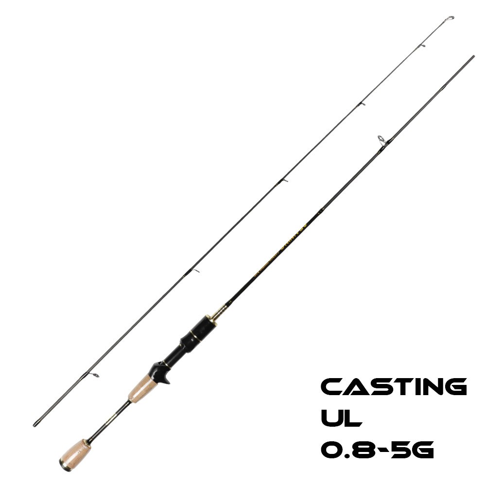 Original 2.1m UL Fishing Spinning Casting Rod Ultra Light C.W 0.8g-5g Carbon Fiber Fishing Rod Fast Action Pole