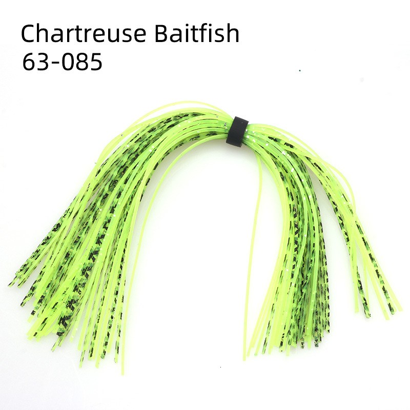 Bundles Mix Color BaitFish Silicone Skirts Layers Spinnerbait Buzzbait Rubber Jig Lures Squid Skirts Fly Tying Material