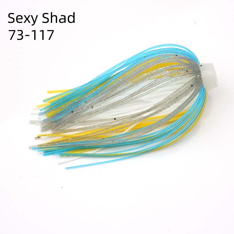 Umbrella sensation skirts DIY Buzzbaits Spinner Buzz Bait fishing Silicone skirt Soft Fishing Lure Swim Bass jigs