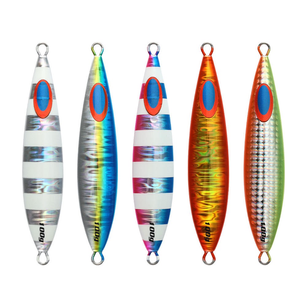 Jiggingpro 40g 60g 80g 100g 150g 200g Fishing Lure Slow Fall Jiggging Lure Metal Jig Fish Lure For Saltwater